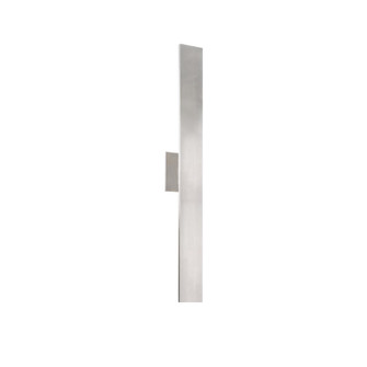 Vesta 28-in Brushed Nickel dimmable LED All-terior (Indoor/Outdoor) Wall Light (461|AT7928-BN)