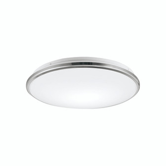 Brook 11-in Chrome Dimmable LED Flush Mount (461|FM43311-CH)