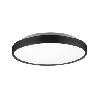 Brunswick 18-in Black LED Flush Mount (461|FM43518-BK)
