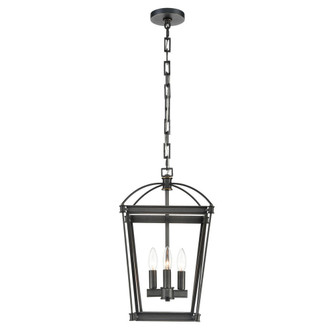 Manor 12-in Urban Bronze 4 Light Socket Pendant (7713|PD312212UB)