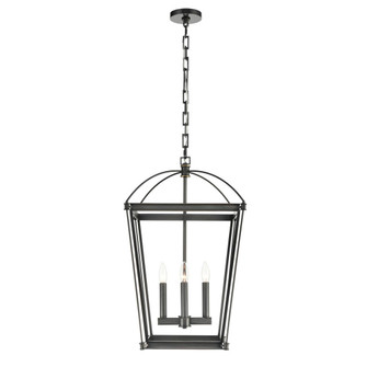 Manor 17-in Urban Bronze 4 Light Socket Pendant (7713|PD312217UB)