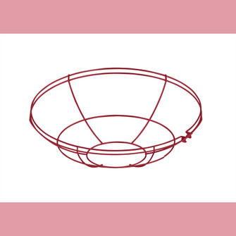 R Series Wire Guard Satin Red (670|RWG17-SR)