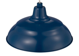 R Series 1-Light Warehouse Shade Navy Blue (670|RWHS17-NB)