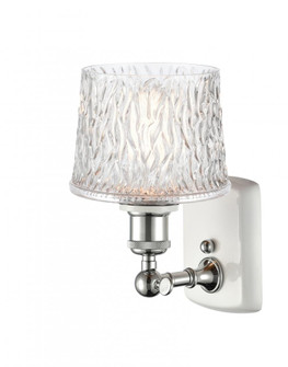Niagara - 1 Light - 7 inch - White Polished Chrome - Sconce (3442|516-1W-WPC-G402-LED)