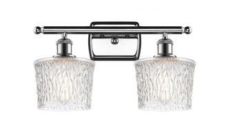 Niagara - 2 Light - 17 inch - Polished Chrome - Bath Vanity Light (3442|516-2W-PC-G402-LED)