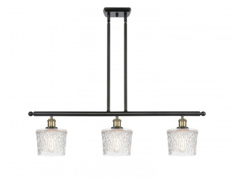 Niagara - 3 Light - 36 inch - Black Antique Brass - Stem hung - Island Light (3442|516-3I-BAB-G402-LED)