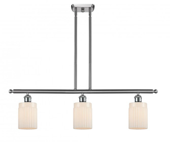 Hadley - 3 Light - 36 inch - Brushed Satin Nickel - Stem hung - Island Light (3442|516-3I-SN-G341-LED)