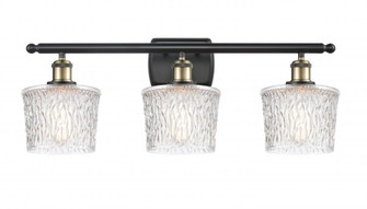 Niagara - 3 Light - 27 inch - Black Antique Brass - Bath Vanity Light (3442|516-3W-BAB-G402-LED)
