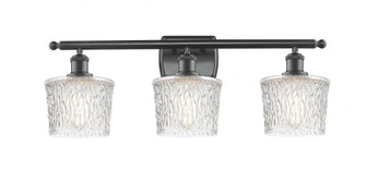 Niagara - 3 Light - 27 inch - Matte Black - Bath Vanity Light (3442|516-3W-BK-G402-LED)