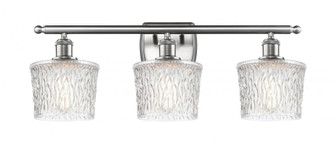Niagara - 3 Light - 27 inch - Brushed Satin Nickel - Bath Vanity Light (3442|516-3W-SN-G402)