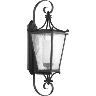 Cadence Collection Black One-Light Large Wall Lantern (149|P6628-31MD)