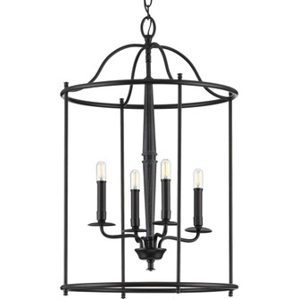 Durrell Collection Four-Light Black Medium Foyer (149|P500210-031)