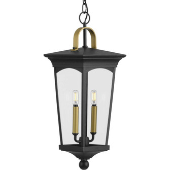 Chatsworth Collection Black Two-Light Hanging Lantern (149|P550067-031)