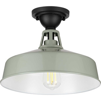 Cedar Springs Collection Pistachio One-Light Farmhouse Semi-Flush Mount (149|P550070-079)