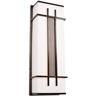 Outdoor LED Wall Mount (7|20101LEDDMG-BRZ/ACR)