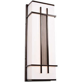 Outdoor LED Wall Mount (7|20101LEDDMG-BRZ/ACR)