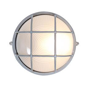 1 Light Outdoor LED Bulkhead (7|20294LEDDLP-SAT/FST)
