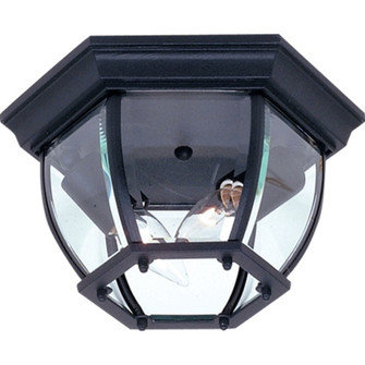 Classico 2-Light Outdoor Flush Mount (12|AC8096BK)