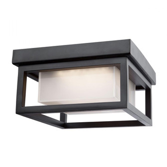 Overbrook 1-Light Outdoor Flush Mount (12|AC9136BK)