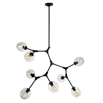 Organic 8-Light Chandelier (12|JA14028BK)