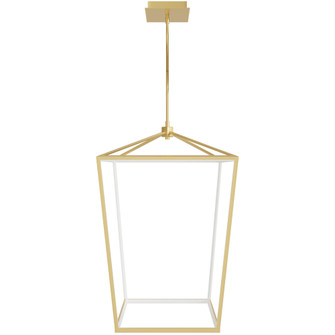 Park Ave. 17''W Carriage LED Pendant in Gold (4450|HF9401-GLD)