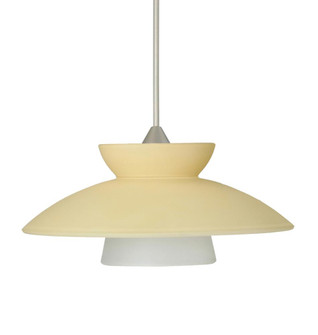 Besa Pendant Trilo 7 Satin Nickel Champagne 1x50W MAX GY6.35 Base (127|1XT-271897-SN)