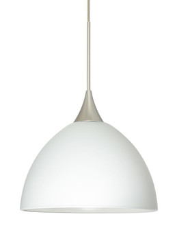 Besa Pendant Brella Satin Nickel White 1x50W MAX GY6.35 Base (127|1XT-467907-SN)
