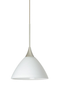 Besa Pendant Domi Satin Nickel White 1x50W MAX GY6.35 Base (127|RXP-174307-SN)