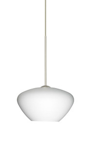 Besa Pendant Peri Satin Nickel Opal Matte 1x50W MAX GY6.35 Base (127|RXP-541007-SN)