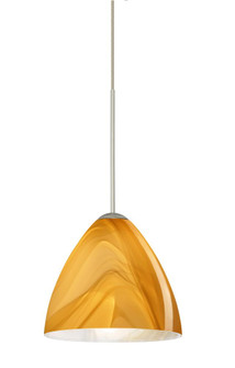 Besa Pendant Mia Satin Nickel Honey 1x50W MAX GY6.35 Base (127|RXP-1779HN-SN)
