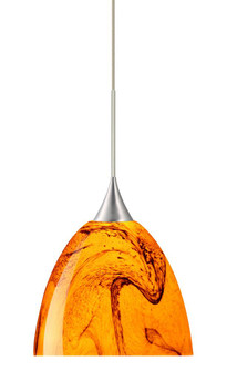 Besa Pendant Sasha Satin Nickel Habanero 1x50W GY6.35 (127|XP-7570HB-SN)