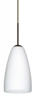 Besa Riva 9 LED Pendant Opal Matte Bronze 1x9W LED (127|1JC-151107-LED-BR)