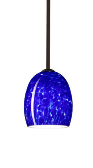 Besa Lucia LED Pendant Blue Cloud Bronze 1x9W LED (127|1TT-169786-LED-BR)