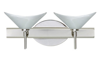 Besa Wall Hoppi Chrome Marble 2x40W G9 (127|2SW-191352-CR)