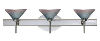 Besa Wall Kona Chrome Bi-Color 3x40W G9 (127|3SW-117691-CR)