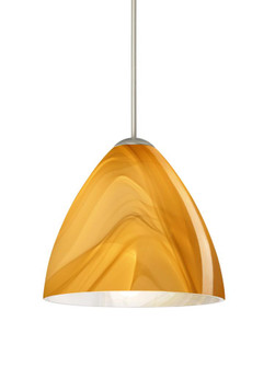 Besa Pendant Mia Satin Nickel Honey 1x50W MAX GY6.35 Base (127|1XT-1779HN-SN)