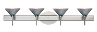 Besa Wall Kona Satin Nickel Bi-Color 4x40W G9 (127|4SW-117691-SN)