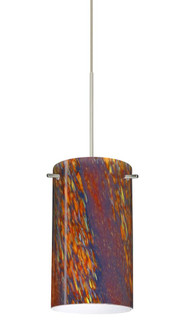 Besa Stilo 7 Pendant Ceylon Satin Nickel 1x5W LED (127|1XC-4404CE-LED-SN)