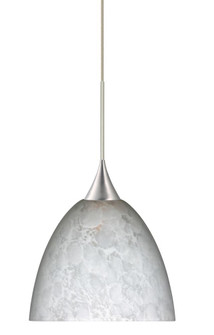 BESA PENDANT SASHA SATIN NICKEL CARRERA 1X6W LED (127|1XT-757019-LED-SN)