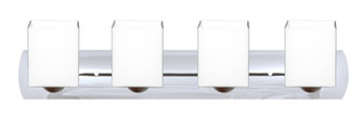 Besa Wall Rise Chrome Opal Matte 4x60W Medium Base (127|4WZ-449807-CR)