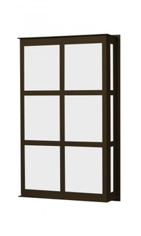 Besa Outdoor Bree 16 Bronze White Acrylic 2x60W B10 (127|BREE16-WA-BR)