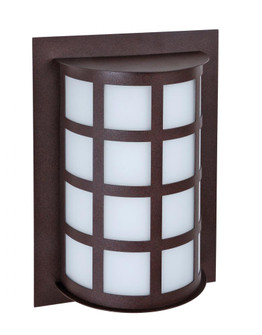 Besa Outdoor Scala 13 Bronze White Acrylic 1x60W A19 (127|SCALA13-WA-BR)