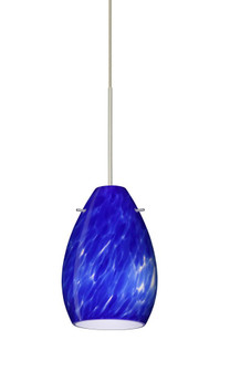 Besa Pendant Pera 6 Satin Nickel Blue Cloud 1x5W LED (127|1XC-171386-LED-SN)