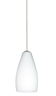 Besa Pendant Karli Satin Nickel Opal Matte 1x5W LED (127|1XC-719807-LED-SN)