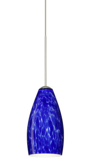 Besa Pendant Karli Satin Nickel Blue Cloud 1x5W LED (127|1XC-719886-LED-SN)
