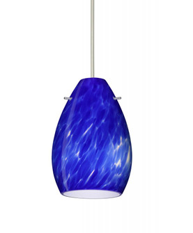 Besa Pendant Pera 6 Satin Nickel Blue Cloud 1x5W LED (127|1XT-171386-LED-SN)