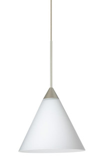 Besa Pendant Kani Satin Nickel Opal Matte 1x5W LED (127|1XT-512107-LED-SN)