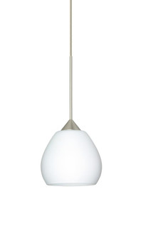 Besa Pendant Tay Tay Satin Nickel Opal Matte 1x5W LED (127|1XT-560507-LED-SN)