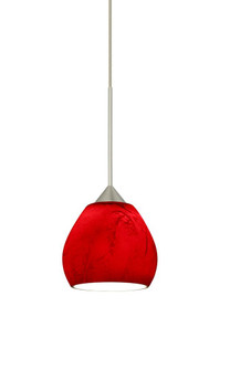 Besa Pendant Tay Tay Satin Nickel Magma 1x5W LED (127|1XT-5605MA-LED-SN)