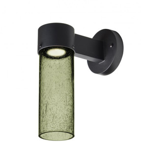 Besa, Juni 10 Outdoor Sconce, Moss Bubble, Black Finish, 1x4W LED (127|JUNI10MS-WALL-LED-BK)